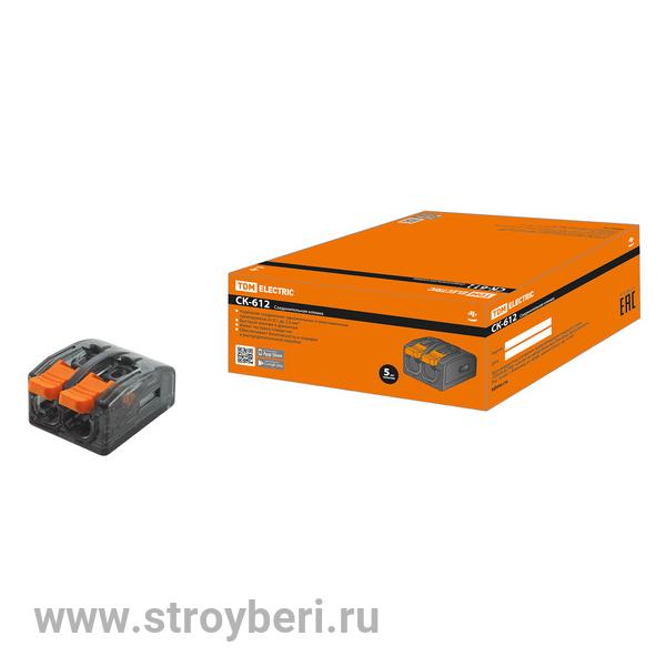 SQ0527-0021 Соединительная клемма СК-612 (2,5мм2) TDM