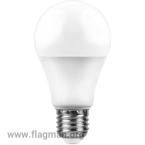 25445 Feron LB-91 E27 7W 4000K 560Lm 230V A60 лампа светодиодная 112*60мм 1/10/100