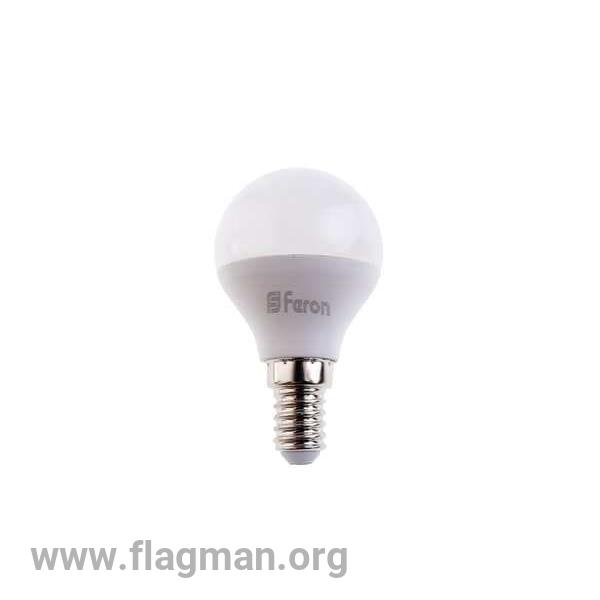25479 Feron LB-95 E14 7W 4000K 580Lm 230V лампа светодиодная шарик 82*45мм 1/10/100