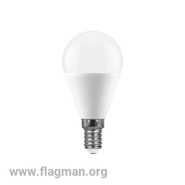 25947 Feron LB-750 E14 11W 4000K 935Lm 230V G45 лампа светодиодная шарик 90*45мм 1/10/100