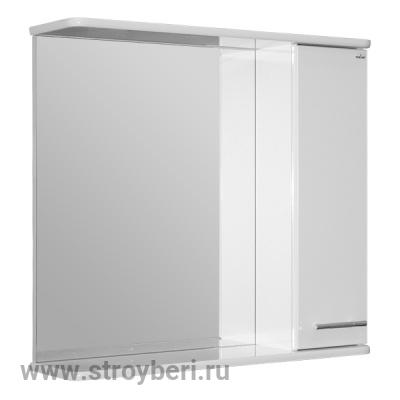 Шкаф навесной 'АНРИ-75 правый без подсветки (ПВХ)!