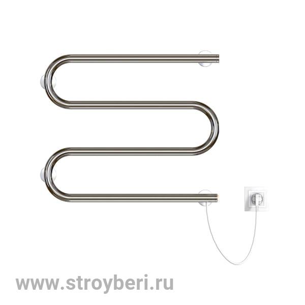 Полотенцесушитель электрический М 50x60 (кнопочный выкл, 184 Вт) ZOX