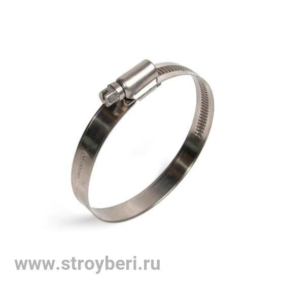 Хомут червячный 110*130 мм W2 НЕРЖ ( норма упаковки 10 шт)