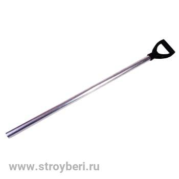 Черенок АЛЮМИНИЕВЫЙ С РУЧКОЙ 32 (L-1000мм) /10/