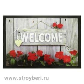 Коврик интерьерный Welcome 40*60