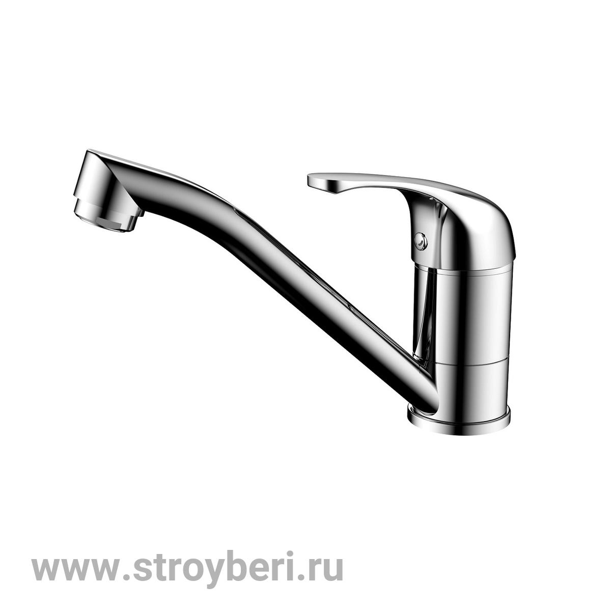 Смеситель для кухни 40к ESKO RG05 'Riga' поворотный излив, крепление 'две шпильки'