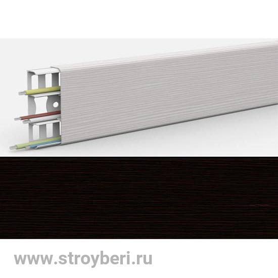 Наличник с кабель-каналом ИДЕАЛ ДЕКОНИКА 303 Венге темный 70мм 2.2