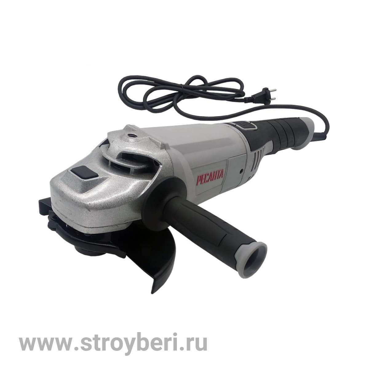 Углошлифовальная машина УШМ-180/1800 Ресанта