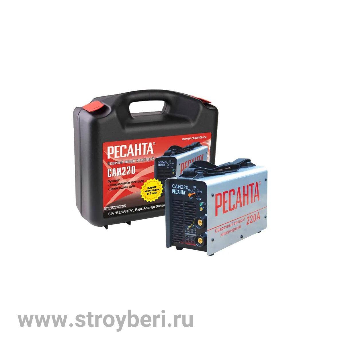 Сварочный аппарат инверторный САИ 220 Ресанта