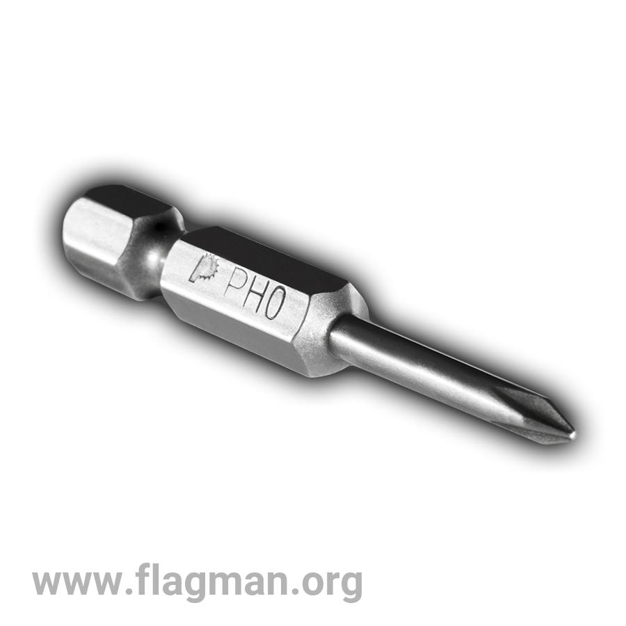 035-707 Бита отверточная ПРАКТИКА 'Профи' PH-1 х 50мм (2шт), блистер