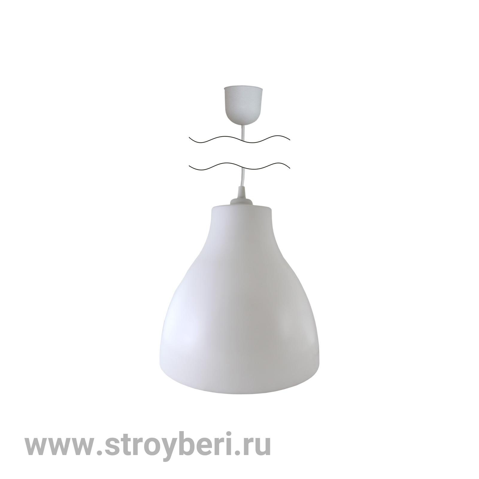 SQ0313-0018 Светильник НСБ 21-60-062 УХЛ4 'Melodi' серый, шнур белый TDM