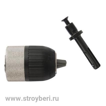 031-006 Патрон быстрозажимной с адаптером SDS+ ПРАКТИКА 13 мм, 1/2'-20UNF (1шт.) блистер