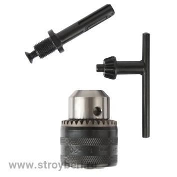 030-993 Патрон ключевой с адаптером SDS+ ПРАКТИКА 13 мм, 1/2'-20UNF (1шт.) блистер