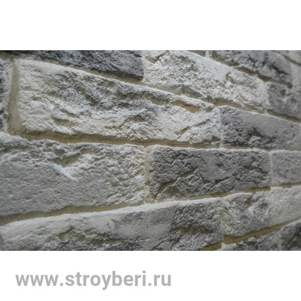 Искусственный камень 'Кирпич Амран' 0,85кв.м. (с учетом расшивки 8мм) 70шт. гипс