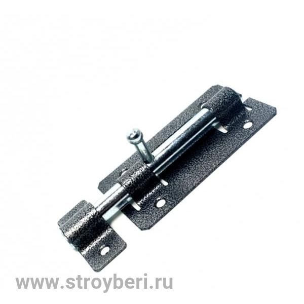 Задвижка дверная ЗД 09 серебро /20/ г. Кунгур