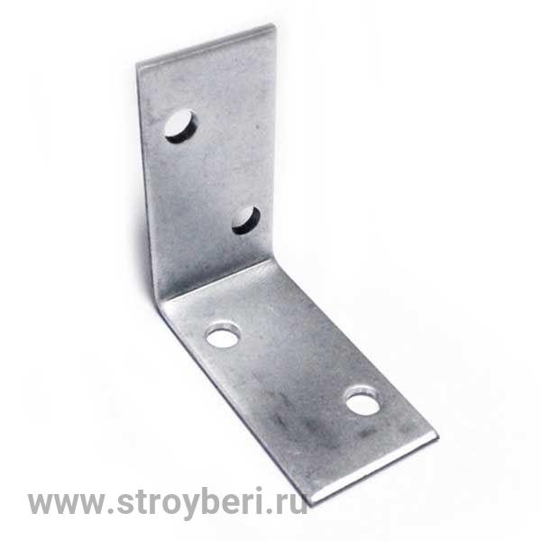 30х30х30 ОЦ. Крепежный уголок равносторонний