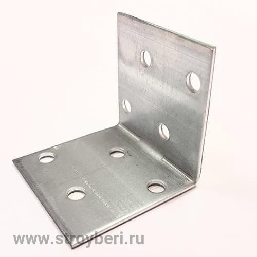 40х40х40 ОЦ. Крепежный уголок равносторонний