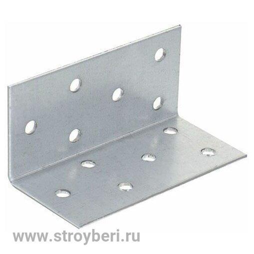 50х50х80 ОЦ. Крепежный уголок равносторонний
