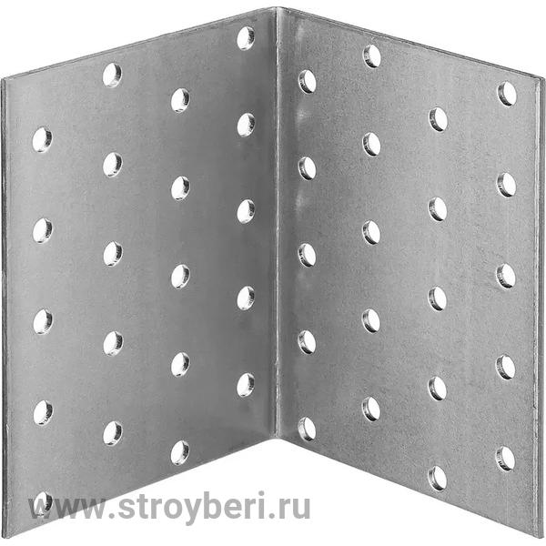 80х80х100 ОЦ. Крепежный уголок равносторонний