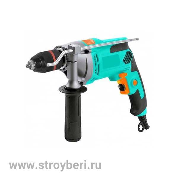 ID209BZ Дрель ударная 980Вт, 0-2800об/мин, 0-44800уд/мин, металл БЫСТРОЗАЖИМНОЙ патрон,Sturm!
