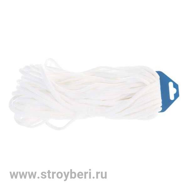 Шнур плетельный гладкий д.6 мм (20м.п.)