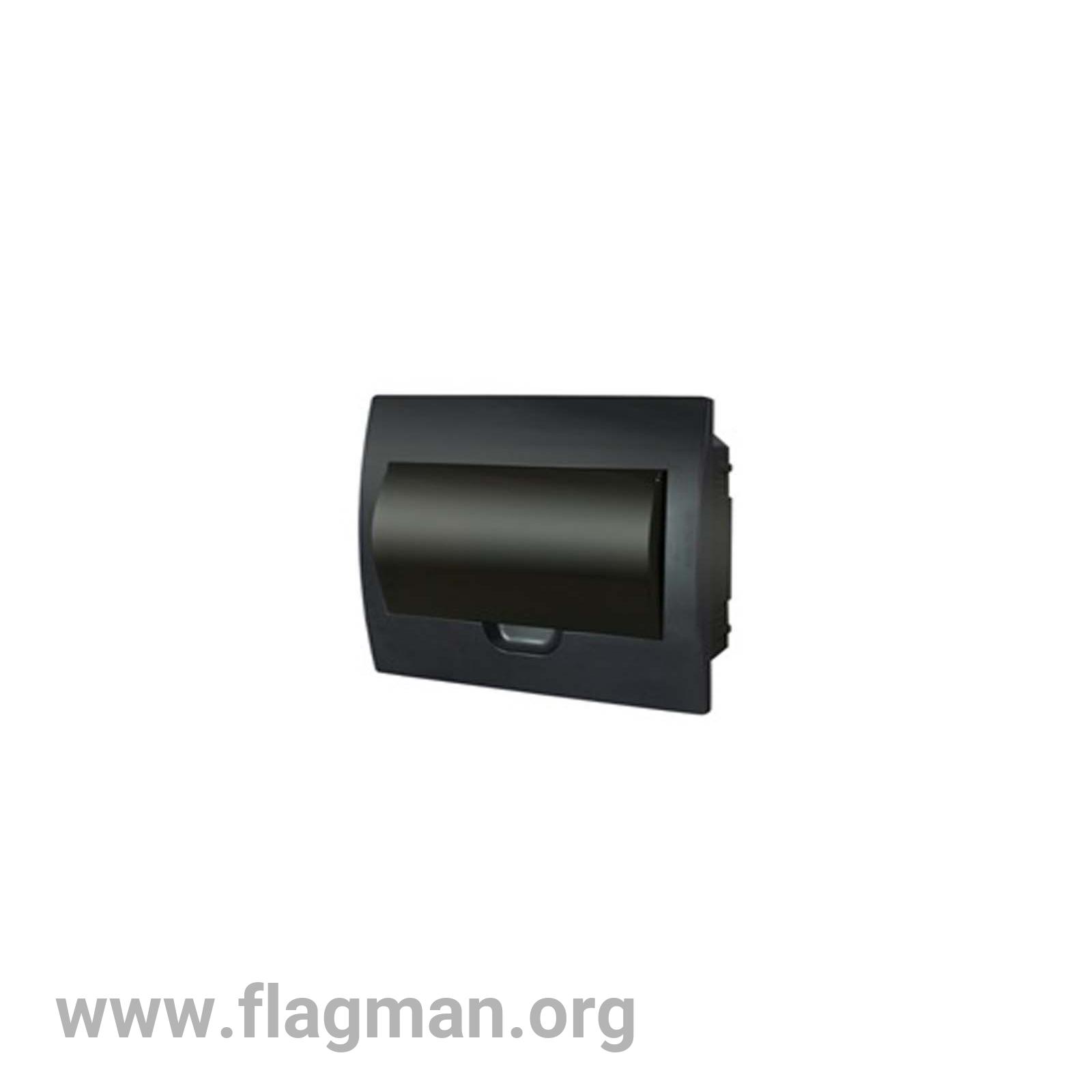 SQ0902-1003 Бокс ЩРВ-П-10 модулей встраиваемый пластик IP41, Антрацит TDM