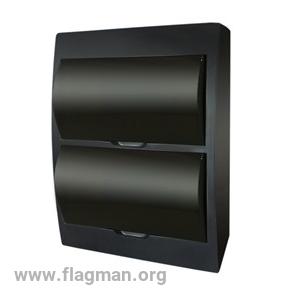 SQ0901-0906 Бокс ЩРН-П-24 модуля навесной пластик IP41, Антрацит TDM
