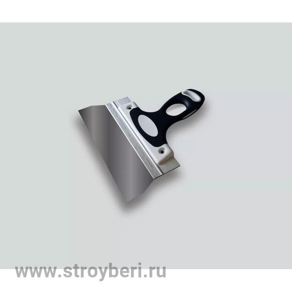 317-0600 Шпатель фасадный 600 мм, нержавеющая сталь, двухкомпонентная ручка 'B.W. ' (10шт/уп)