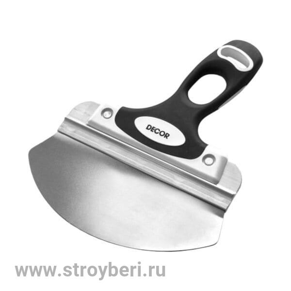 317-8200 Шпатель для ведра 200 мм, нержавеющая сталь, двухкомпонентная ручка 'B.W. ' (12шт/уп)