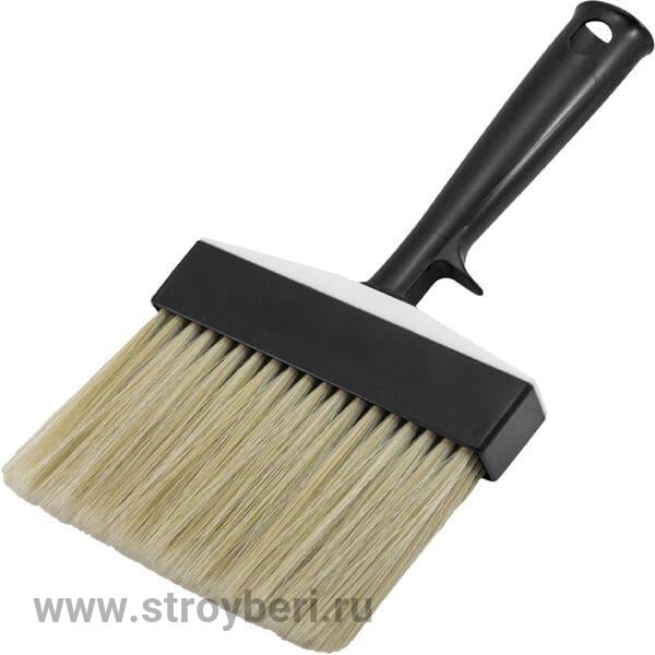 760-120 Кисть ракля 30х120 мм, светлая щетина, пластмассовая ручка 'B.E.' (9шт/уп)