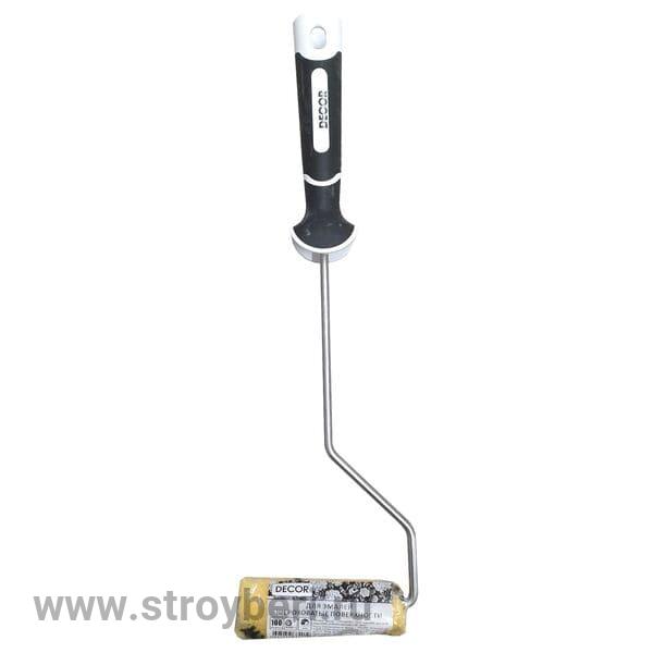 909-4110 Мини-валик, полиакрил тигр 100 мм, удлиненная 2К ручка, 'В.W. mini' (20шт/уп)