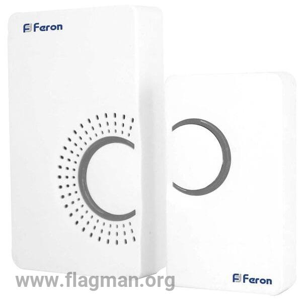 Feron E-373 звонок IP20 36 мелодий 2*1.5V/AAA