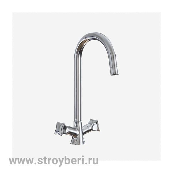 Смеситель для кухни 1/2 кер. MIXLINE ML11-031 высокий излив (без подводки) !!!