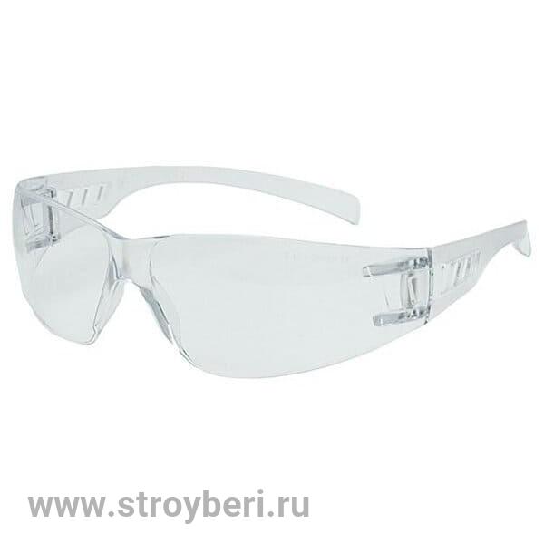 Очки защитные Исток Классик черная душка прозрачные/40018/очк 016