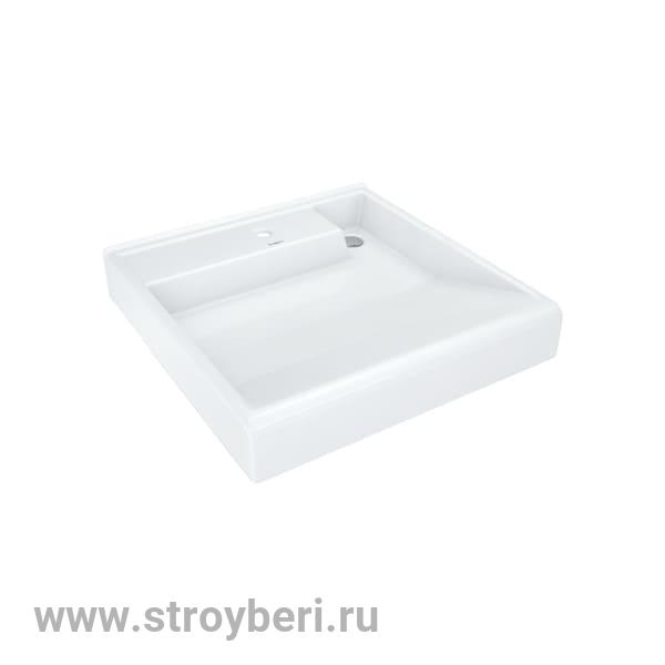 УМЫВАЛЬНИК 'ПРЕСТИЖ - 60*60' Ш*Г НАД СТИРАЛЬНОЙ МАШИНОЙ, С КРОНШТЕЙНАМИ (KIROVIT)