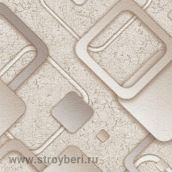 Ромбы 6275-2 (12)\обои дупл. с перл.(беж) 10,05*0,53\МОФ