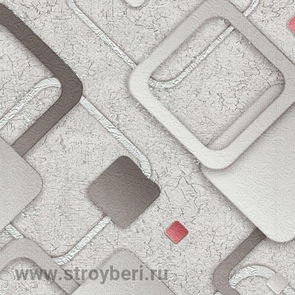 Ромбы 6275-5 (12)\обои дупл. с перл.(серый) 10,05*0,53\МОФ