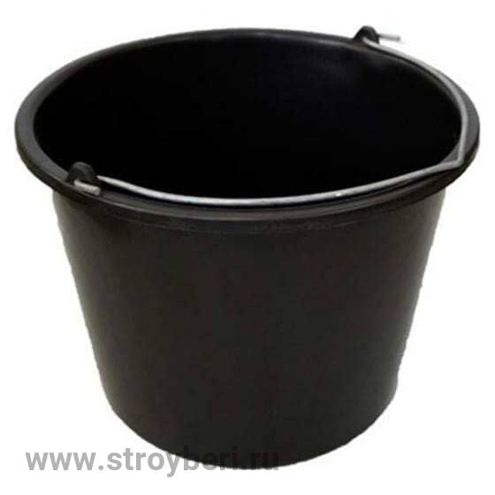 Ведро пл 12л строительное МП ЭКОНОМ /50/