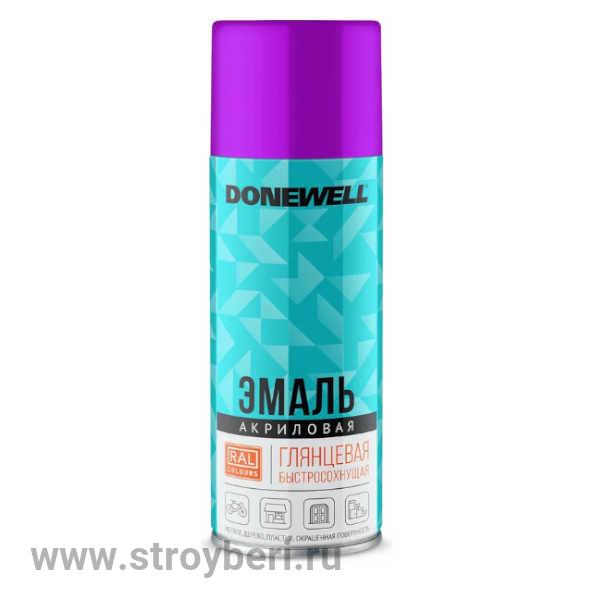 DW-A4008 Аэрозольная акриловая краска DONEWELL RAL 4008 фиолетовая гл. 0.52л