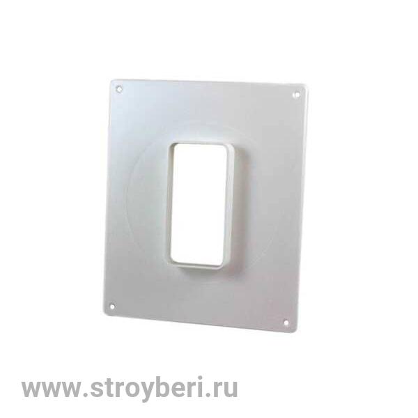 ТПП612 торцевая площадка пластмассовая для прямоуг. каналов вертик