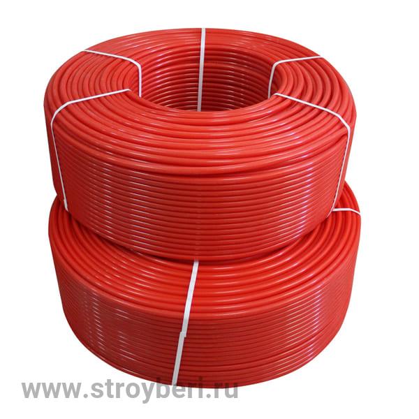 Труба из полиэтилена повышенной термостойкости PE-RT 16*2,0 (200м) VRT® красная
