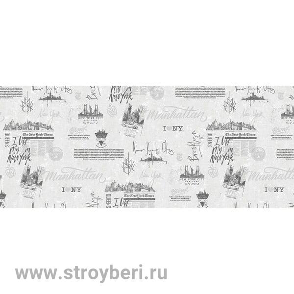 88767 обои Victoria Stenova / ТМ Rose / New York мотив серый
