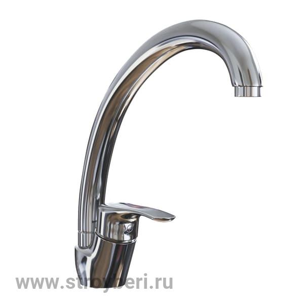 Смеситель для кухни 40k MIXLINE ML03-032 высокий излив (без подводки) !!!