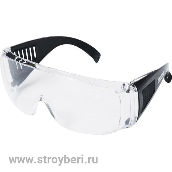 7015007 Очки защитные прозрачные с дужками