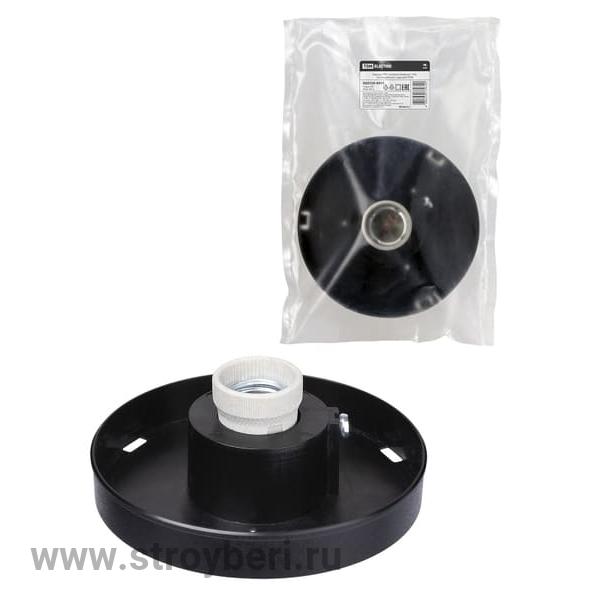 SQ0320-0015 Корпус НТУ плоский (байонет 145, поликарбонат, черный) TDM