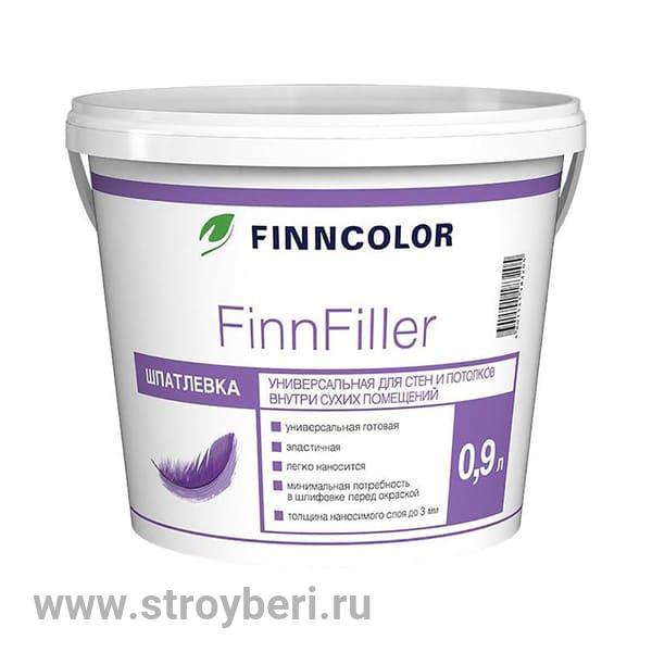 FINNFILLER шпатлевка финишная 0,9л
