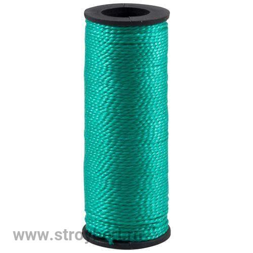 082286 Нить полипропиленовая двухпрядная крученая d1,3мм 50м на катушке