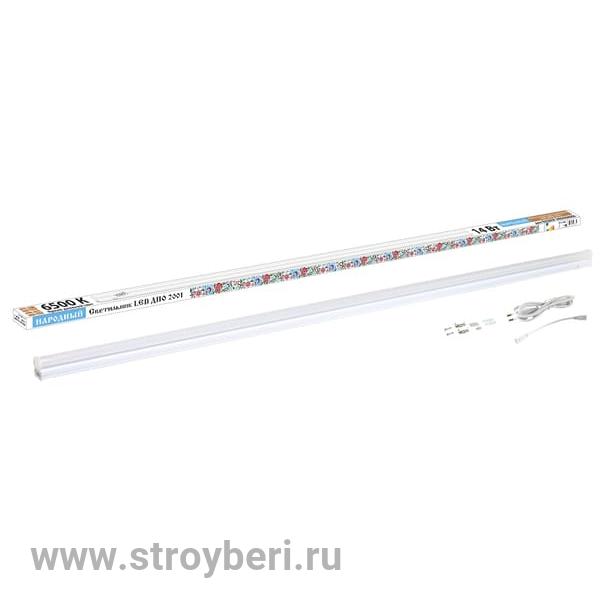 SQ0329-0854 Светильник LED ДПО 2001 14 Вт, 6500К, IP40, Народный