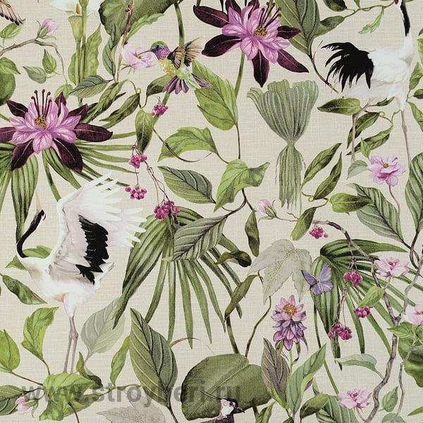 60464-03 О. виниловые горячего тиснения на флиз. основе (6)\Amazonika 10.05m*1.06m\Erismann