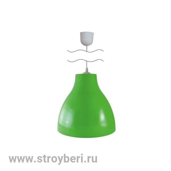 SQ0313-0015 Светильник НСБ 21-60-032 УХЛ4 'Melodi' зеленый, шнур белый TDM